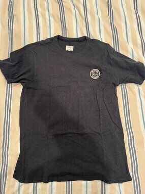 Rag & Bone Flame Embroidered Dagger T-Shirt Black Medium